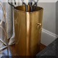 D07. Brass umbrella stand. 